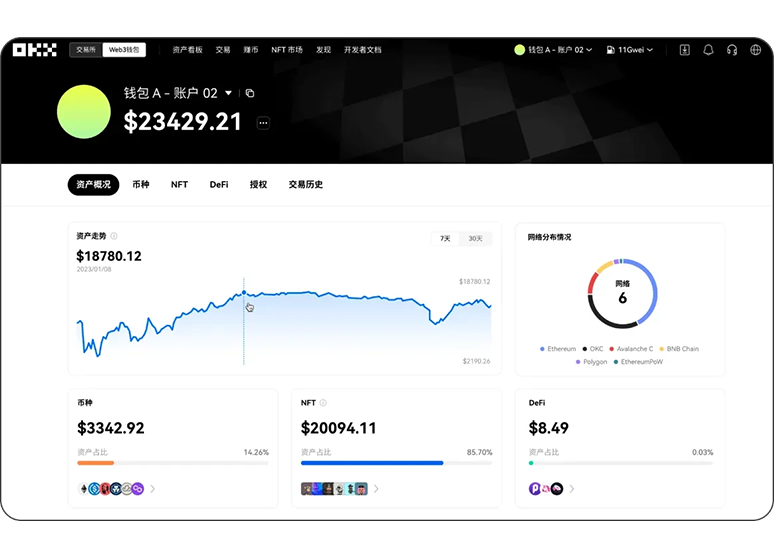 欧币钱包APP全球Web3合规交易平台页面展示